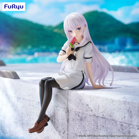 Summer Pockets Shiroha Naruse Noodle Stopper PVC Statue 15cm