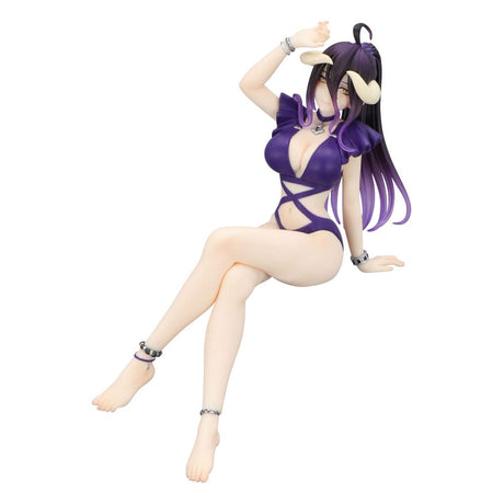 Overlord Albedo Swimsuit PVC Statue (Dark Purple, 16 cm)