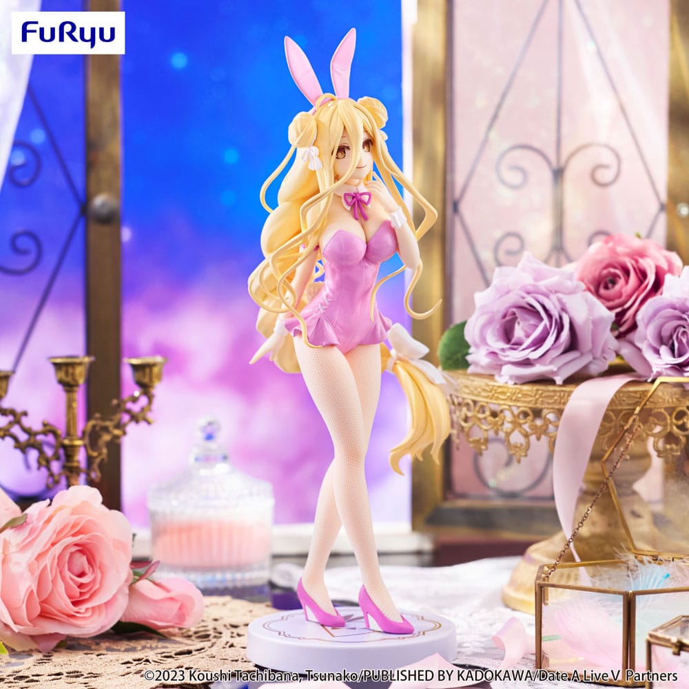 Date A Live BiCute Bunnies Pink PVC Statue: Mukuro Hoshimiya