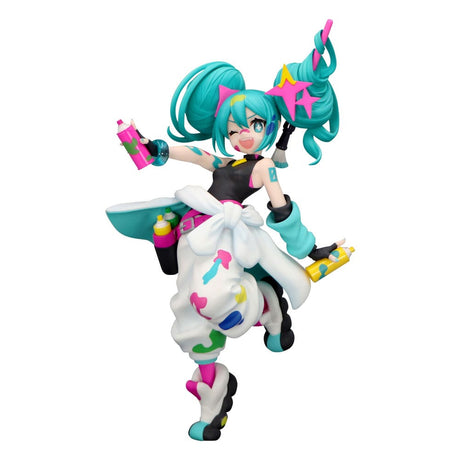 Hatsune Miku Paint Girl Trio-Try-iT PVC Statue (19 cm)