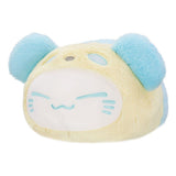 Nemuneko Pastel Panda Big Blue Cat Plush Figure, 33 cm