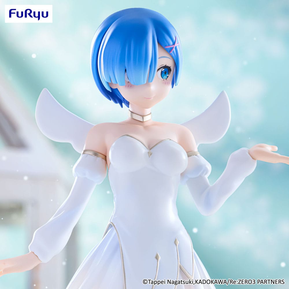 Re:Zero Rem Little Wings BiCute Pure 25cm Statue
