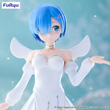 Re:Zero Rem Little Wings BiCute Pure 25cm Statue