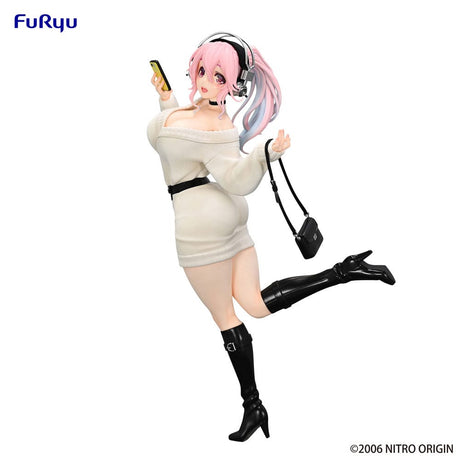 Winter Memory Ver. Super Sonico Trio-Try-iT 21cm PVC Statue by Furyu