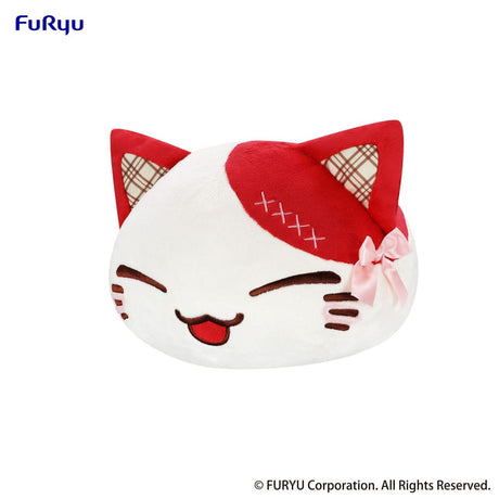 Nemuneko Cat Sweet Big Plush Figure Red - 35 cm
