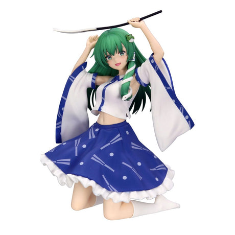 Touhou Project Sanae Kochiya Noodle Stopper PVC Statue, 13 cm