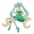 Hatsune Miku Noodle Stopper Lime PVC Statue, 14 cm