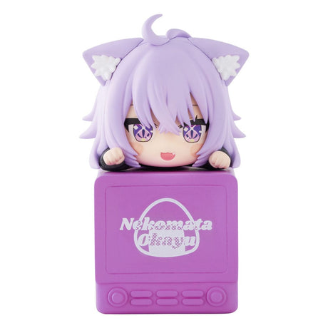 Hololive Production Hikkake Nekomata Okayu PVC Statue, 10 cm