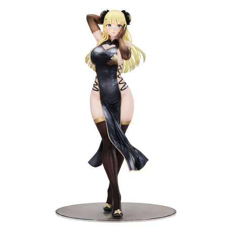 Original Character 1/7 China Girl Black Ver. Statue by Oekakizuki