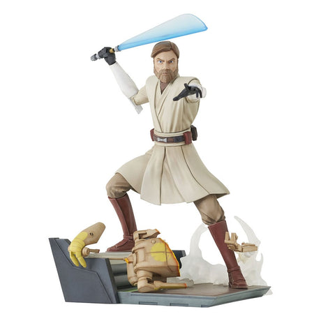 Star Wars: Clone Wars General Obi-Wan Kenobi Deluxe PVC Statue 23 cm