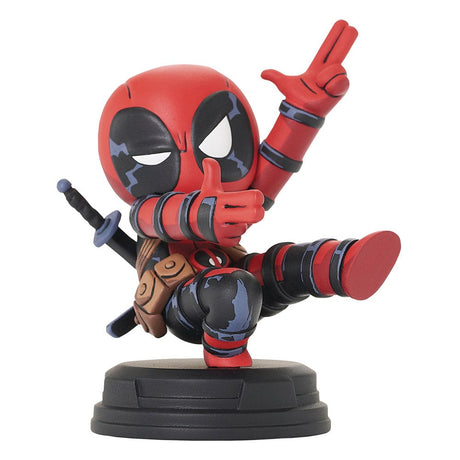 Deadpool Finger Guns Animated Statue by Gentle Giant (Limited Edition)