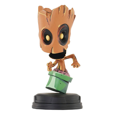 Marvel Animated Statue - Groot in Pot (10 cm) by Gentle Giant LTD