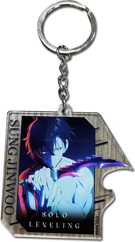 Solo Leveling Sung Jinwoo Teaser Art Acrylic Keychain