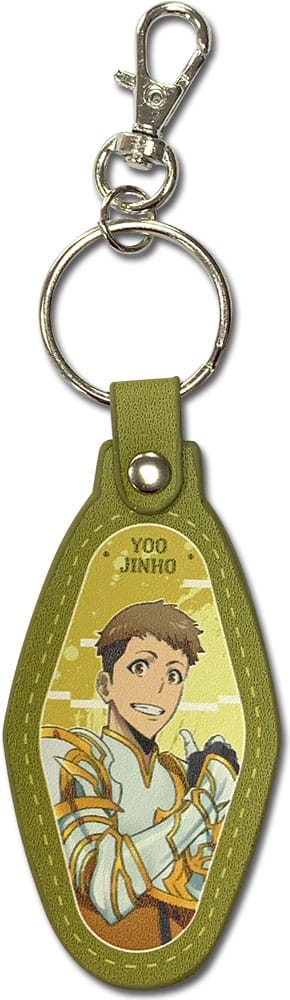 Solo Leveling Yoo Jinho Leather Keyring – Officially Licensed
