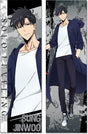 Solo Leveling Dakimakura Pillow - Sung Jinwoo S Rank