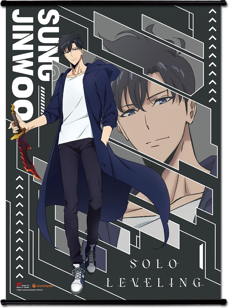Solo Leveling: Sung Jinwoo S-Rank #2 Wall Scroll, 44 x 33 cm