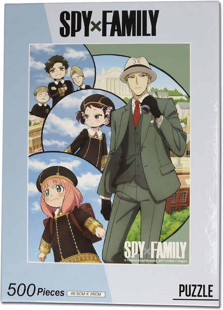 Spy X Family 'Go to School' 500-Piece Puzzle