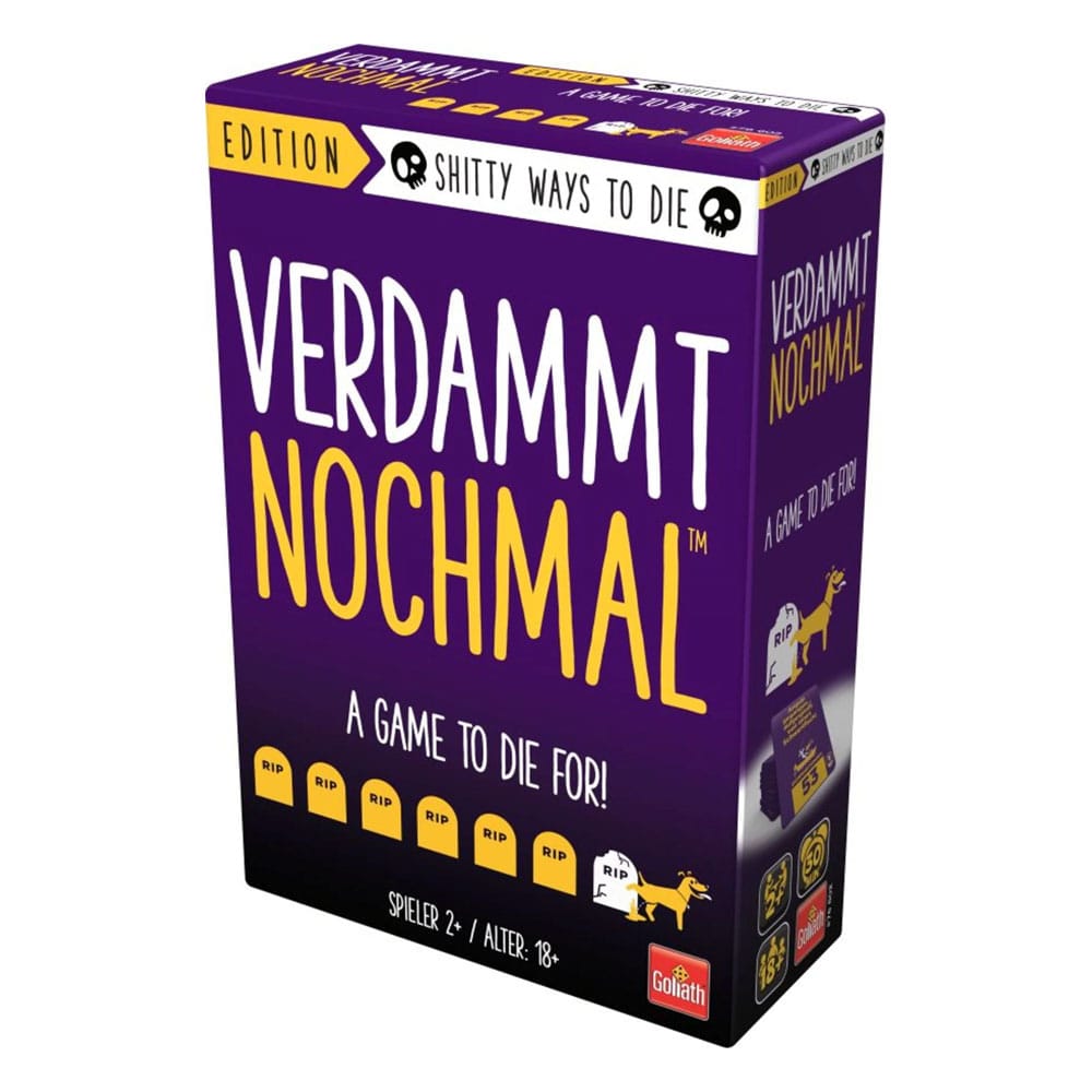 Shit Happens Shitty Ways to Die Card Game - German Edition