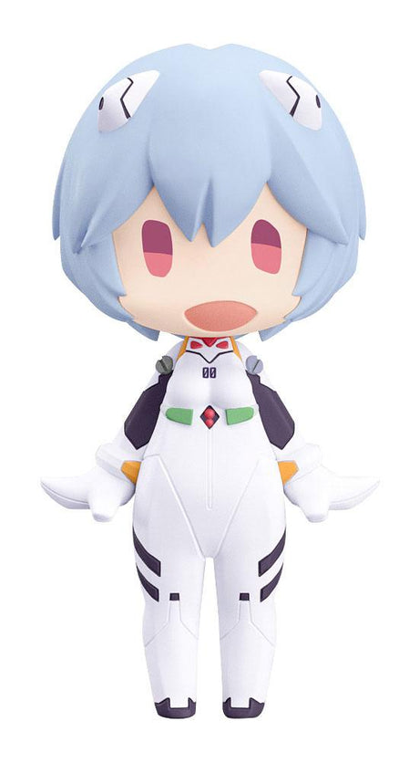 Rebuild of Evangelion HELLO! GOOD SMILE Rei Ayanami Chibi Action Figure