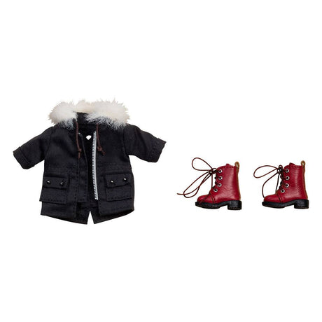 Nendoroid Doll Warm Clothing Set: Boots & Mod Coat (Black)