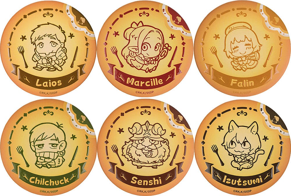 Delicious in Dungeon Pinback Buttons, 6 cm, Pack of 6