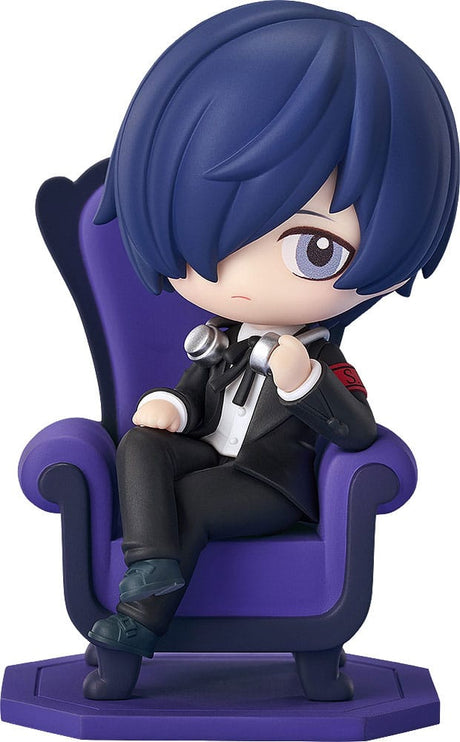 Persona 3 Portable PVC Statue Qset+ P3P Protagonist 8cm