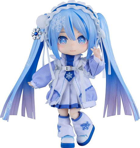 Snow Miku: Yukiiro Pop Ver. Nendoroid Doll Action Figure - 14cm