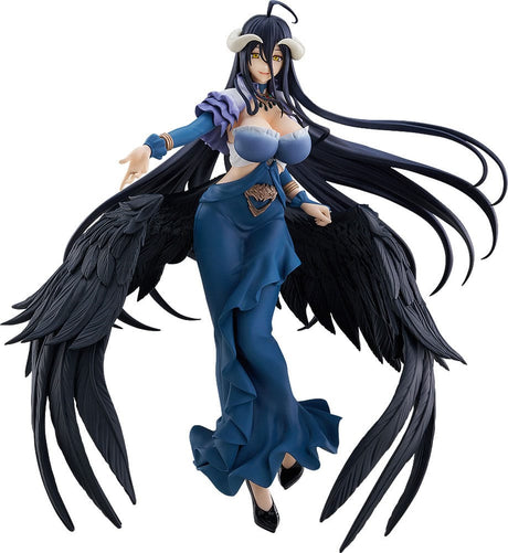 Overlord Pop Up Parade SP PVC Statue: Albedo in Jet Black Dress