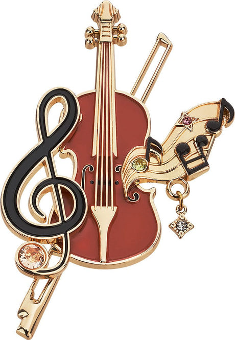 Your Lie in April 7 cm Violin Brooch by GoodSmile