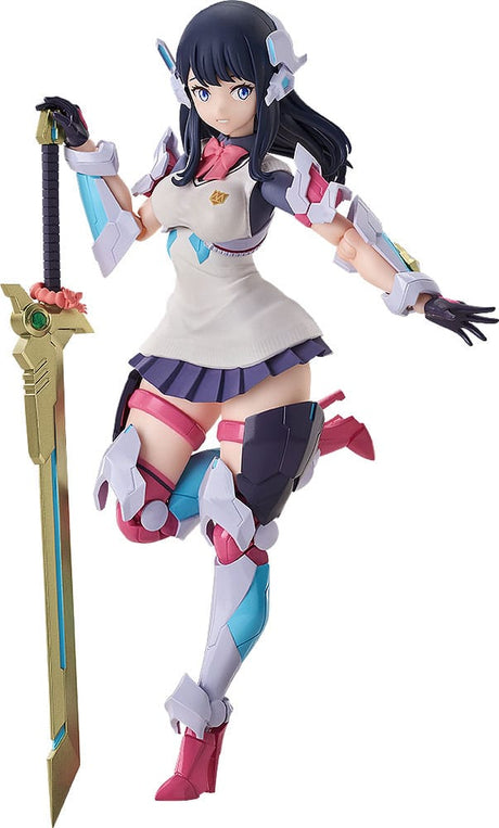 Gridman Universe Rikka Takarada Hyper Body Action Figure (15 cm, Grid Tector Ver.)