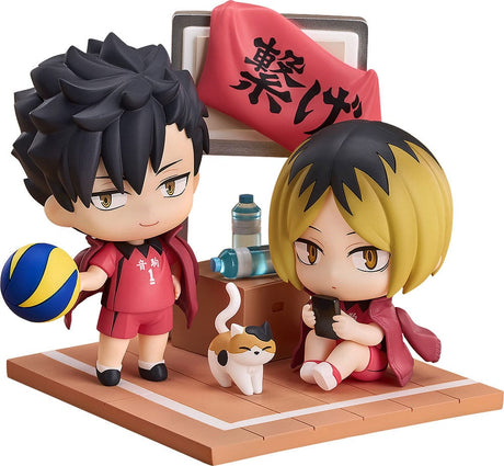 Haikyu!! Qset Mini-Figure 2-Pack: Tetsuro Kuroo & Kenma Kozume