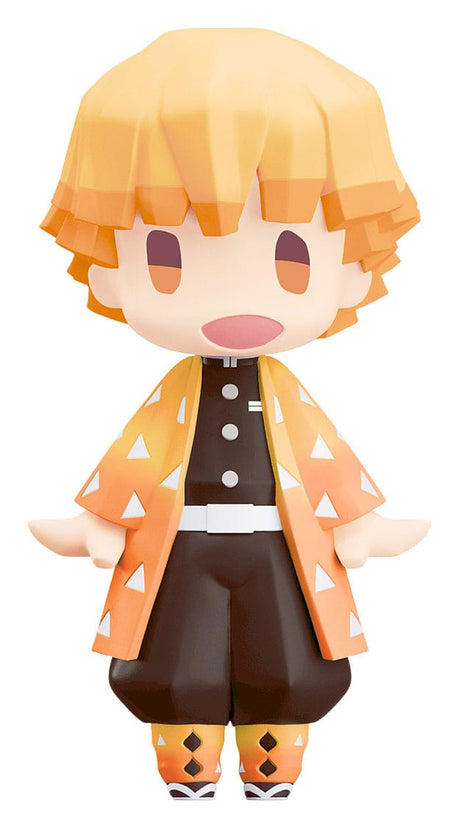 Demon Slayer: HELLO! GOOD SMILE Zenitsu Action Figure 10cm