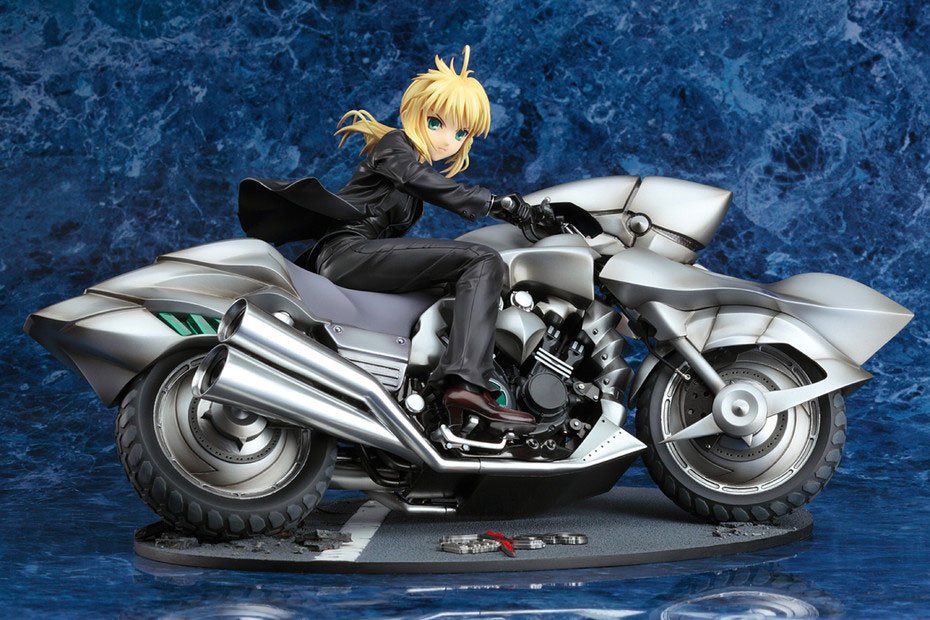 Fate/Zero Statue 1/8 Saber & Saber Motored Cuirassier 16 cm