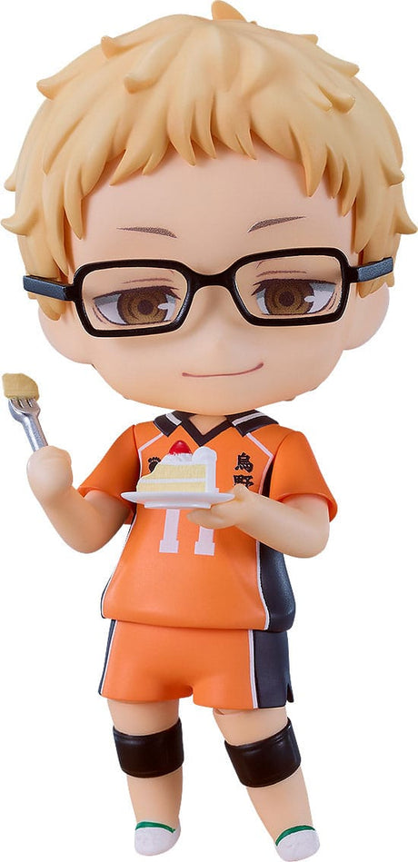 Haikyu!! Nendoroid Action Figure: New Karasuno Ver. Kei Tsukishima