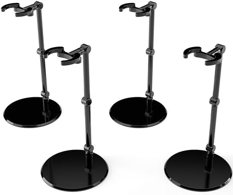 Simple Stand Mini Nendoroid More: 4-Pack Black Mini Figure Stands