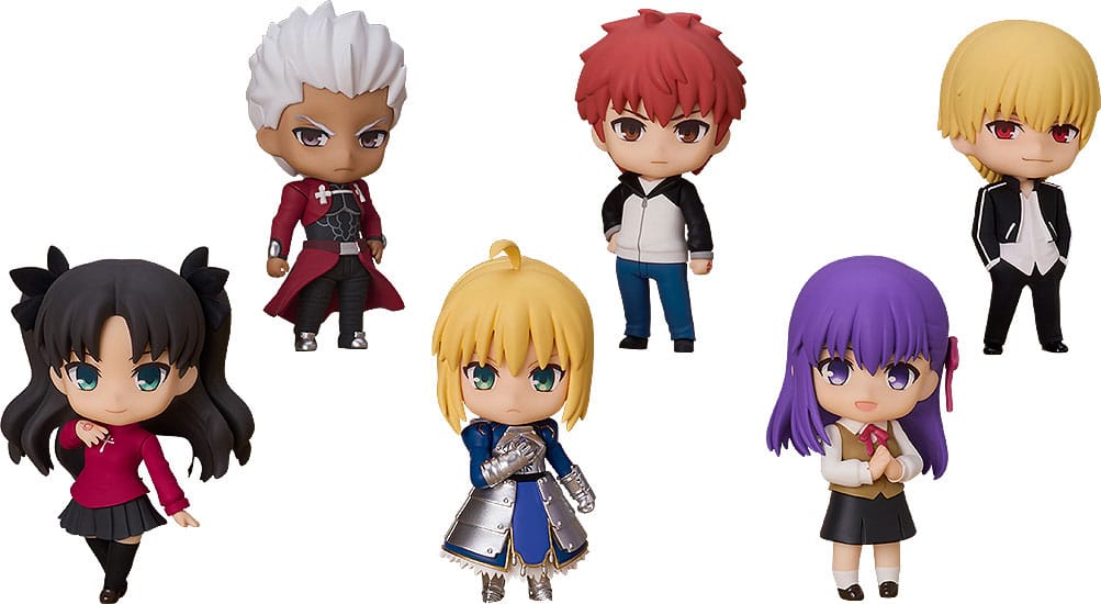 Fate/Stay Night Nendoroid 7cm Mini Surprise Heroes vs Villains Display (6)
