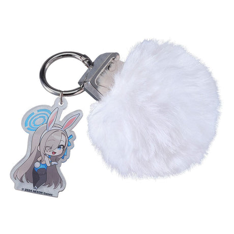 Blue Archive Asuna's Rabbit Tail Grenade Acrylic Keychain 6 cm