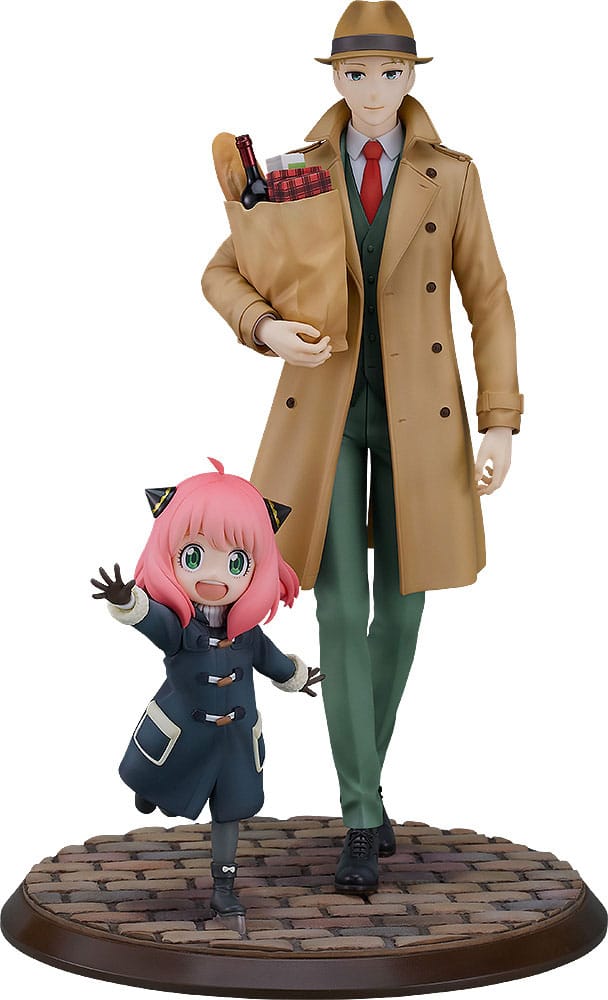 SPY x FAMILY 1/7 Scale PVC Statues: Anya & Loid (28 cm)