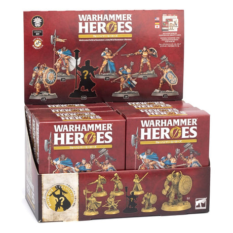 Warhammer Heroes: Stormcast Eternals Miniatures Display (8)