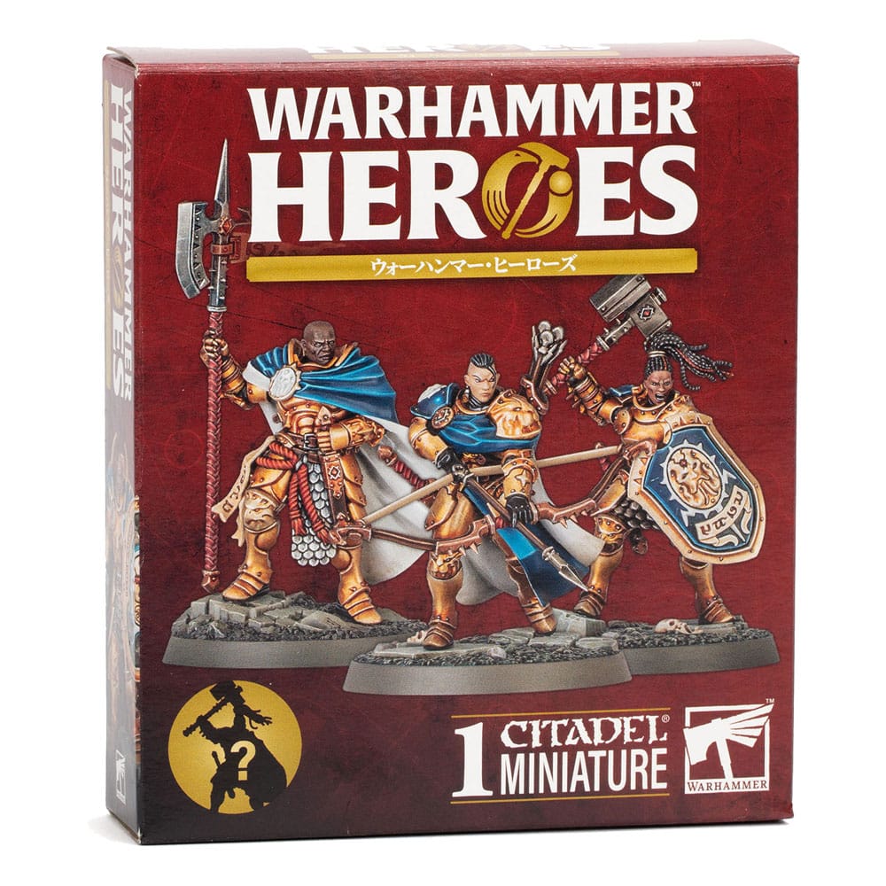 Warhammer Heroes Stormcast Eternals Citadel Blind Box Mystery Mini Figure