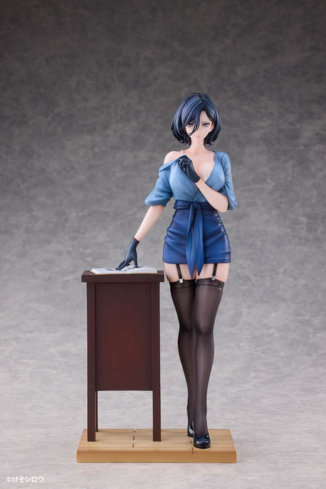 Original Character PVC Statue Tennen Bijutsu Kyoushi Rumi by Keso Shirou