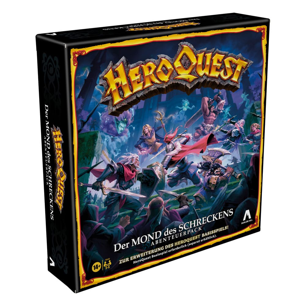 HeroQuest Rise of the Dread Moon Expansion Pack (German Version)