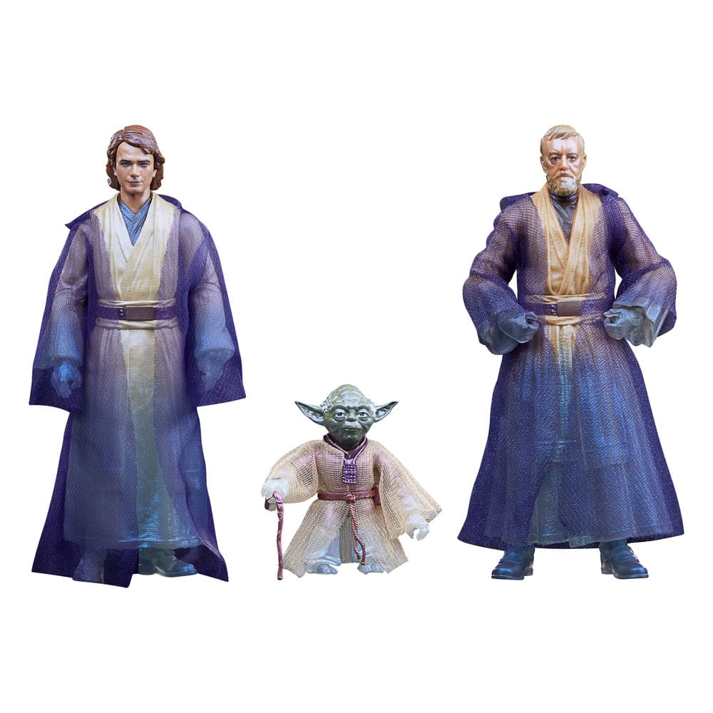 Star Wars Episode VI Black Series Force Spirits Action Figure Trio