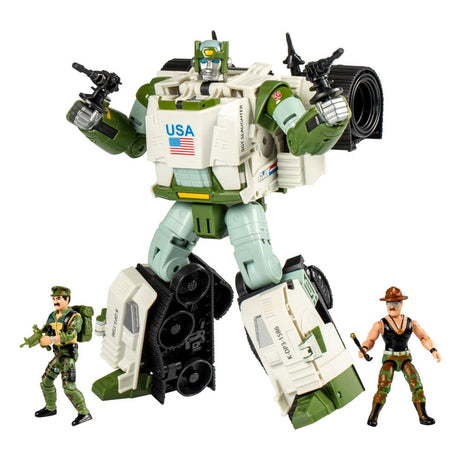 Transformers x G.I. Joe Autobot Kup Triple T Action Figure - 23cm