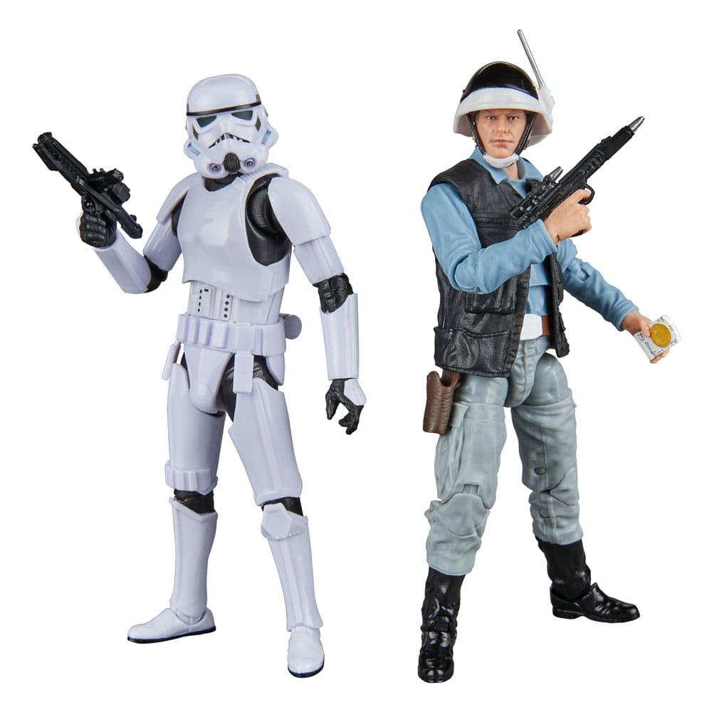 Star Wars Black Series: Rebel Trooper & Stormtrooper Action Figure 2-Pack