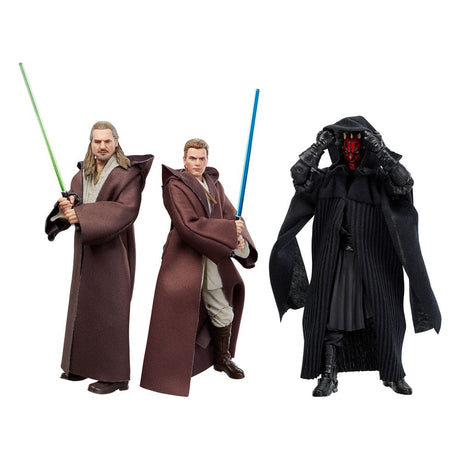 Star Wars Episode I Black Series 3-Pack: Qui-Gon, Darth Maul, Obi-Wan