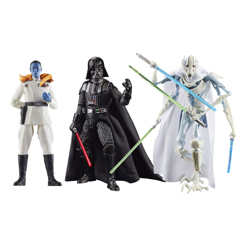 Star Wars Black Series 3-Pack Masters of Evil Action Figures
