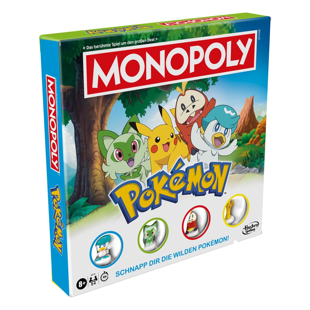 Pokémon Monopoly Board Game - German Edition