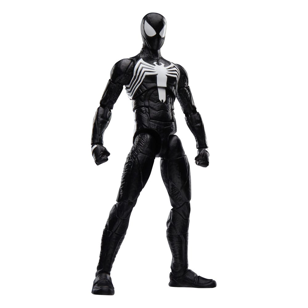Spider-Man 2 Black Suit Peter Parker Marvel Legends Gamerverse Figure