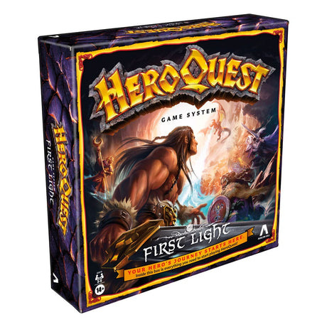 HeroQuest First Light Board Game, English Version